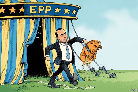 Bepisált kutyaként ábrázolta Orbánt az Economist karikaturistája