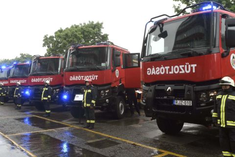 Felrobbant egy gázvezeték Nógrád megyében