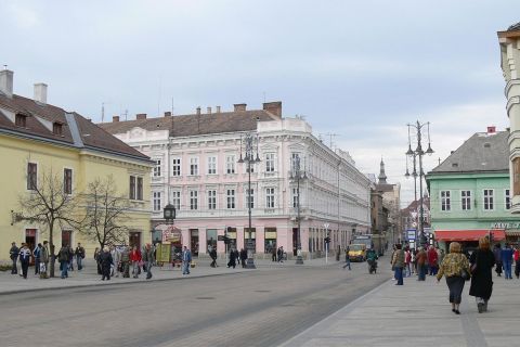Miskolc egyik közlekedési csomópontja, a Villanyrendőr, a Széchenyi utca és a Kazinczy/Szemere utca kereszteződése.