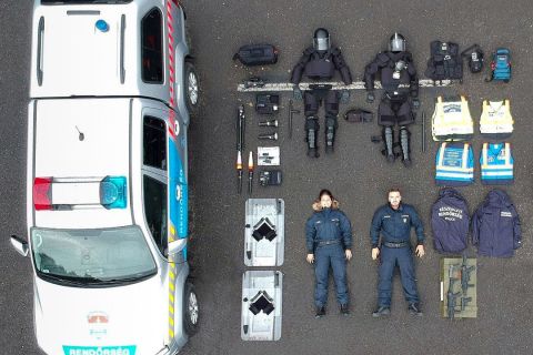 A magyar rendőrökhöz is eljutott a tetris challange
