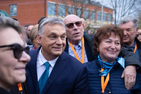 Orbán Viktor Eszéken 2019. november 28-án.