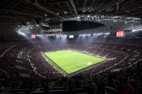 A Puskás Aréna avatóján játszott Magyarország - Uruguay barátságos labdarúgó-mérkőzés 2019. november 15-én.