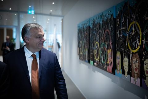 Orbán Viktor miniszterelnök.