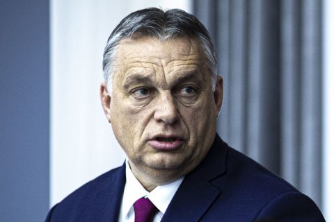 Orbán Viktor Chisinauban 2020. március 12-én.