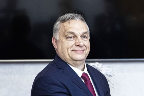 Orbán Viktor miniszterelnök Chisinauban 2020. március 12-én.