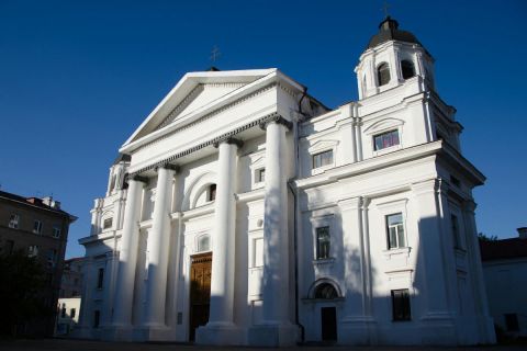 Az Uszpenszkij Szűz Mária és Szent Sztaniszláv Székesegyház.