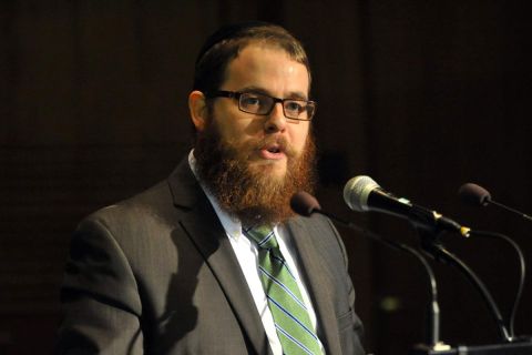 Köves Slomó, az Egységes Magyarországi Izraelita Hitközség (EMIH) vezető rabbija.