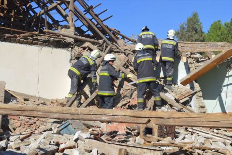 Felrobbant egy családi ház Gönyűn