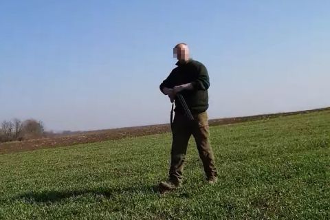 Az őrjöngő vadász (részlet a videóból).
