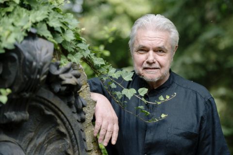 Oszter Sándor 2013. július 3-án, a művész budapesti otthonában.