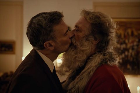Részlet a norvég posta karácsonyi videójából.