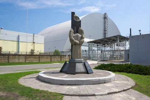 A csernobili atomerőmű.