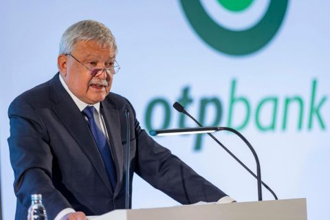 Csányi Sándor, az OTP Bank elnök-vezérigazgatója.