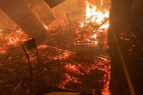 Halálra égett a családi házban egy ember Kunmadarason