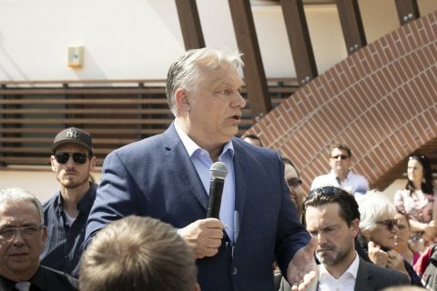 Orbán Viktor: ez a választás vérre megy