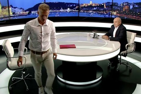 Botrány az ATV-ben: Magyar Péter kisétált élő adásban az interjúról