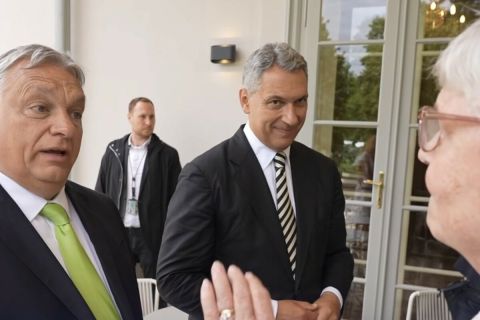 Részlet Orbán Viktor videójából.