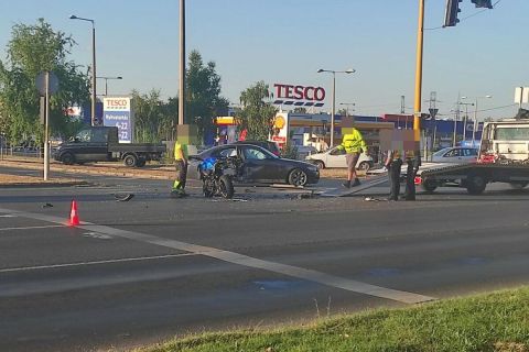 Meghalt egy vétlen motoros Győr külterületén