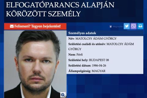 Nemzetközi elfogatóparancsot adtak ki Matolcsy Ádám ellen