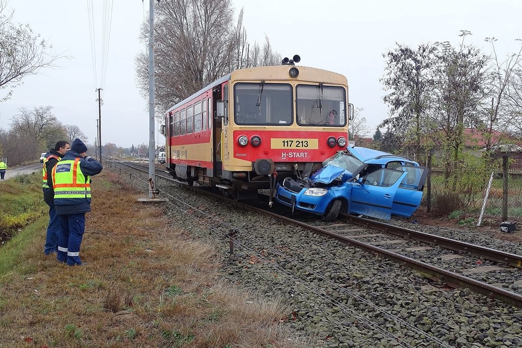 Halálos vasúti baleset Hetényegyházán.