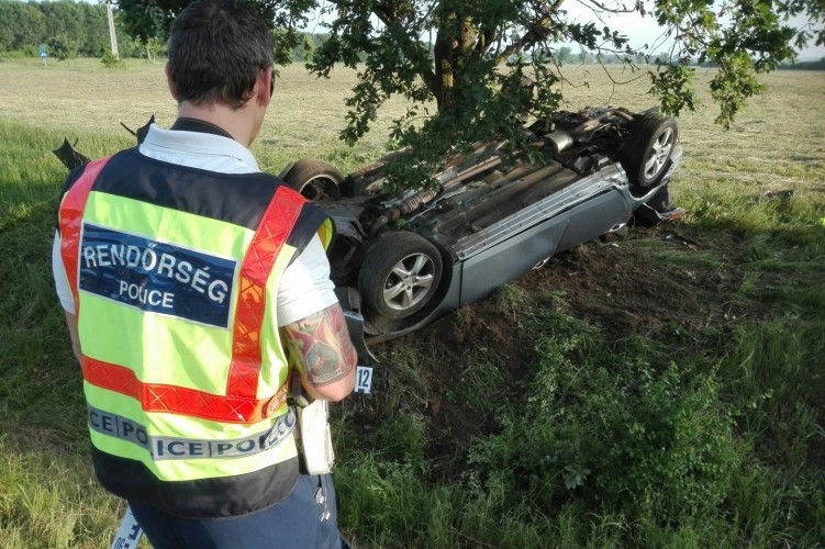 Tragikus baleset Taszárnál június 10-én.
