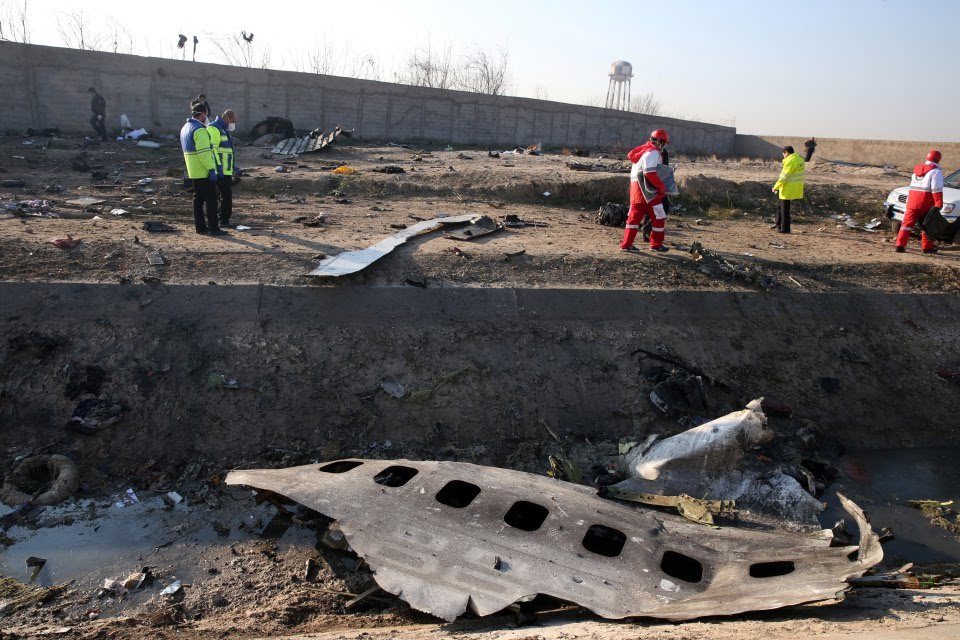 Lezuhant egy ukrán utasszállító repülőgép Iránban