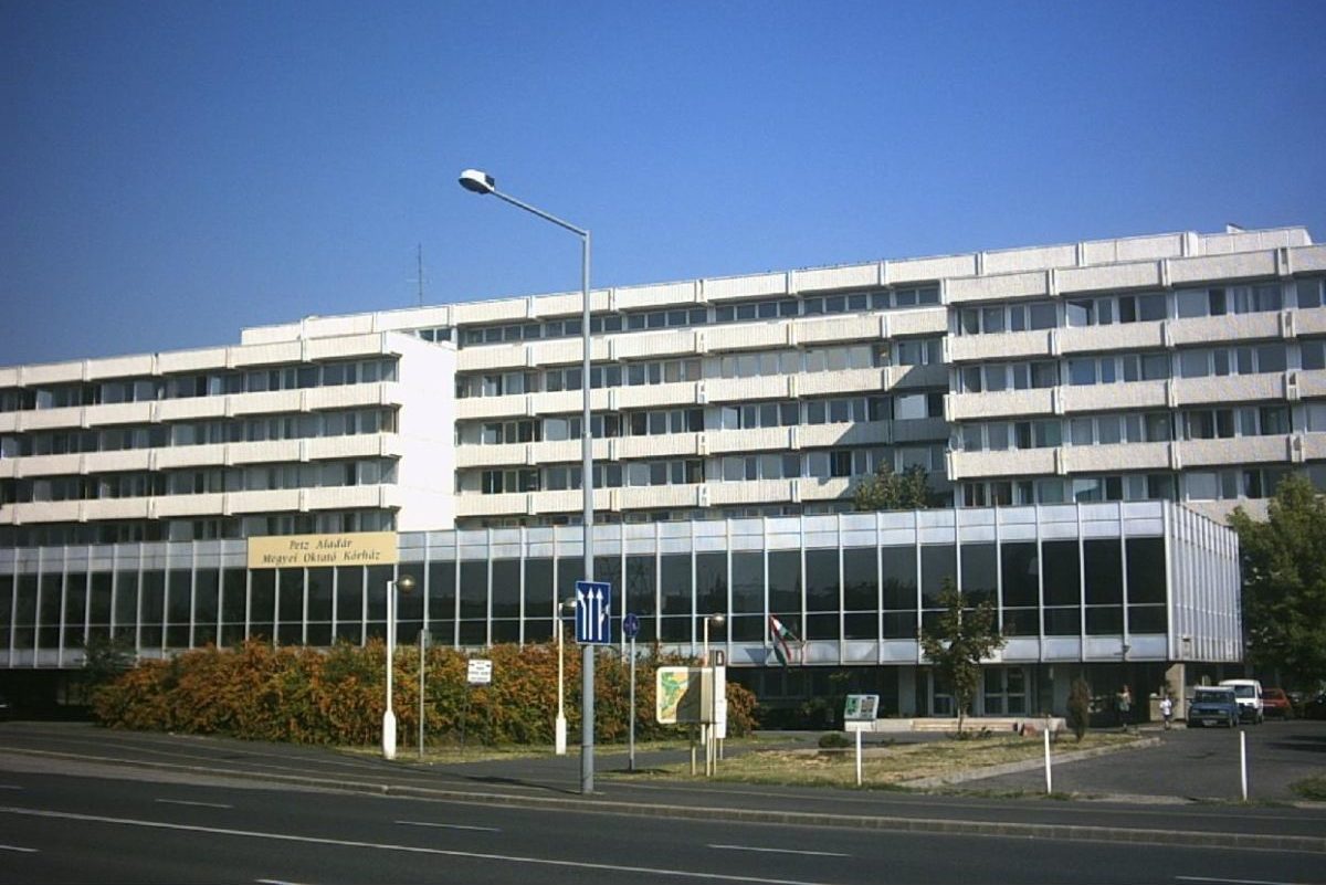 A győri Petz Aladár kórház.