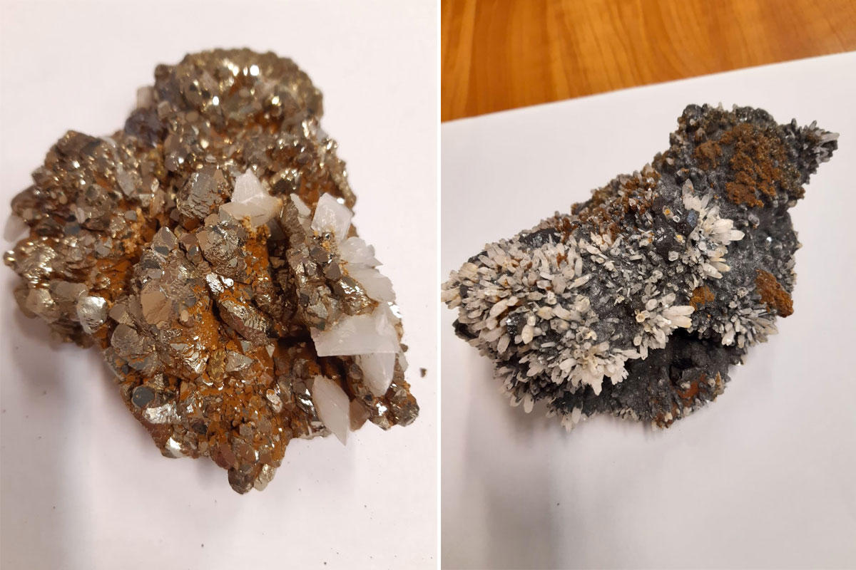 26 különleges ásványt találtak egy autóban Röszkén, a Szegedi Tudományegyetemhez kerültek