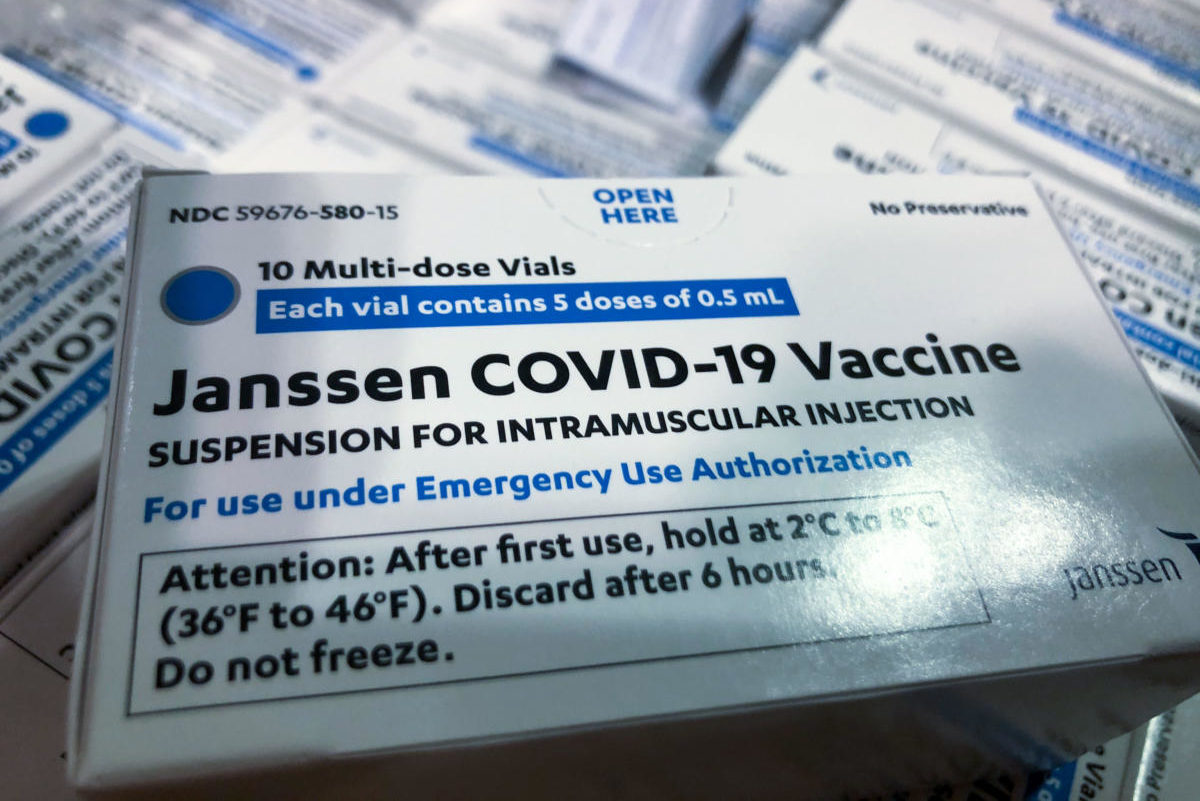 A Janssen (Johnson & Johnson) COVID-19 vakcina.