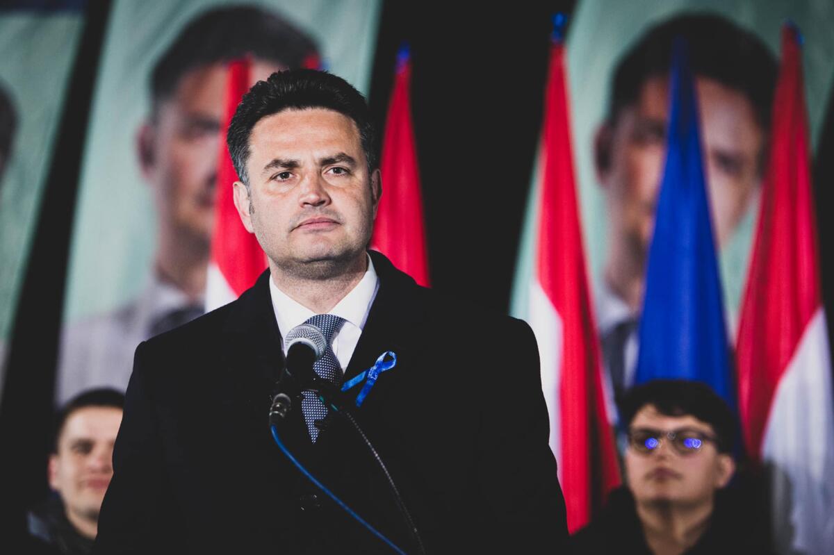 Márki-Zay Péter, az ellenzék közös miniszterelnök-jelöltje, a Mindenki Magyarországa Mozgalom elnöke.