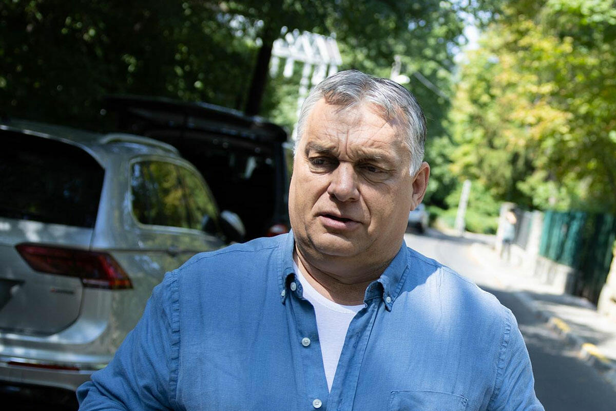 Orbán Viktor megmutatta a tökeit