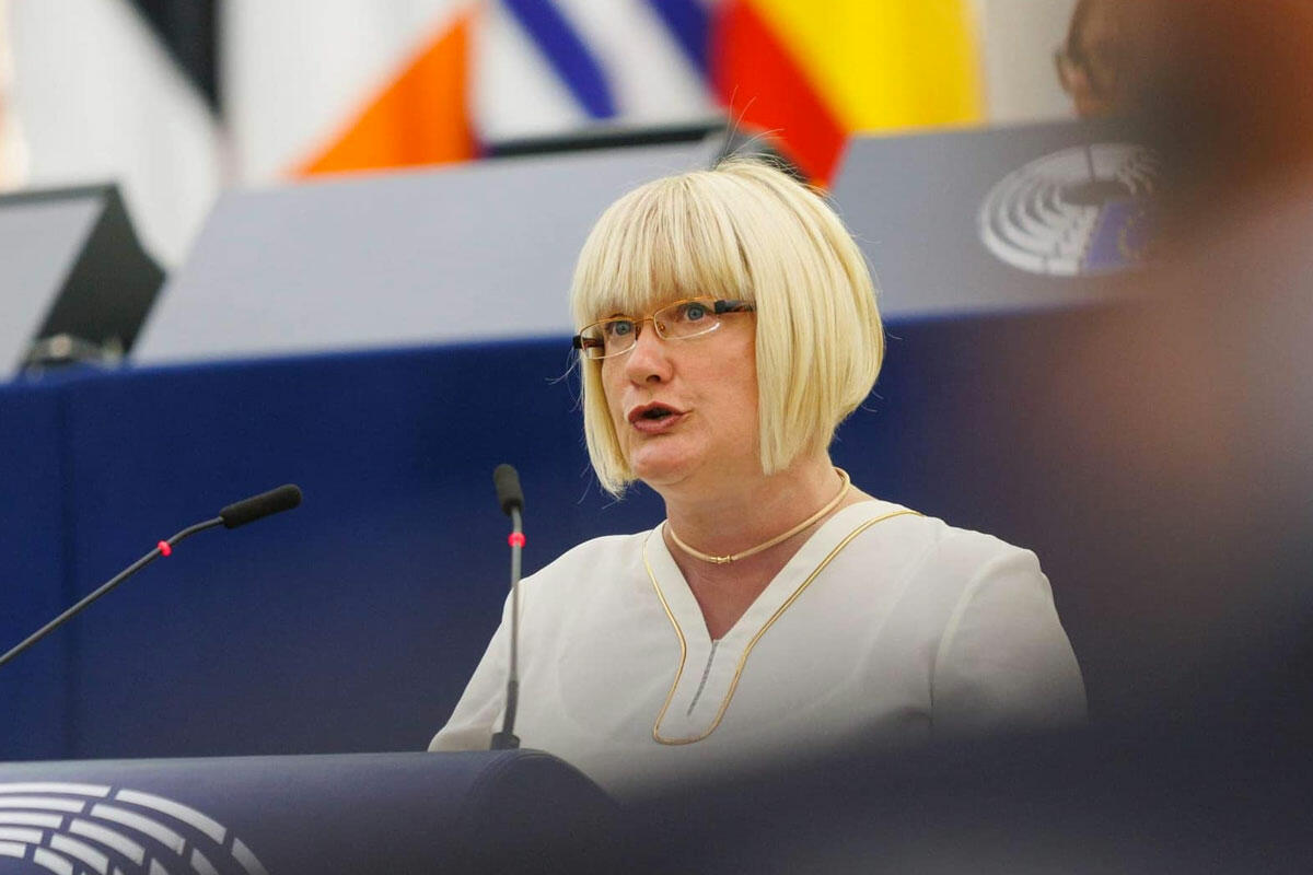 Gál Kinga, a Fidesz Európai Parlament képviselője.
