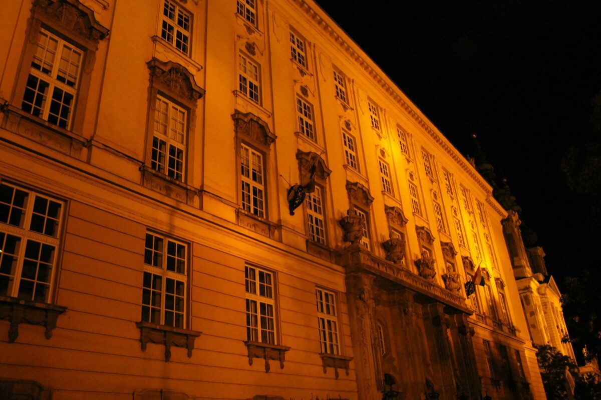 A Budai Ciszterci Szent Imre Gimnázium épülete.