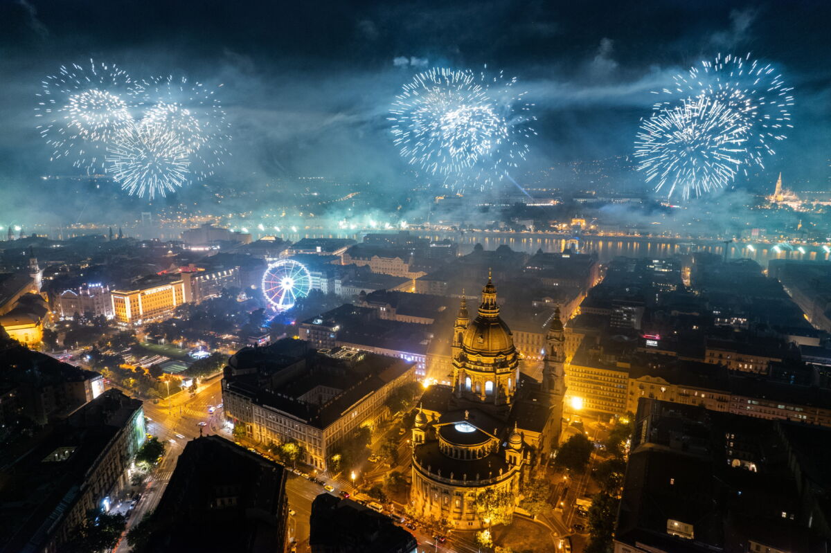 Augusztus 20. - Tűzijáték Budapesten