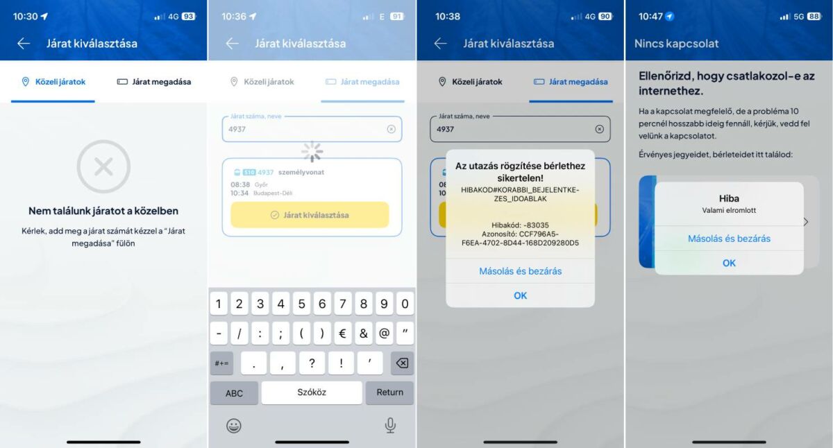 Nagy nehezen sikerült, csak mégsem.