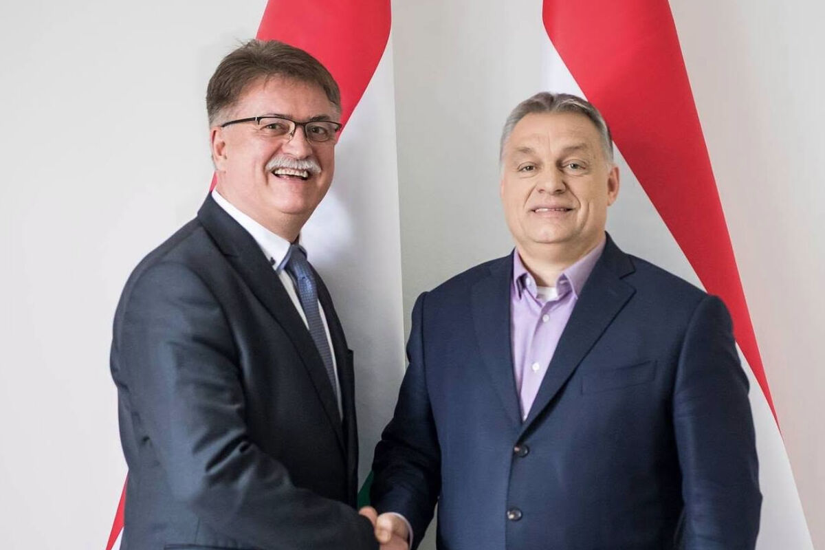 Hidvégi József, Fonyód volt fideszes polgármestere és Orbán Viktor bukott maffiafőnök.