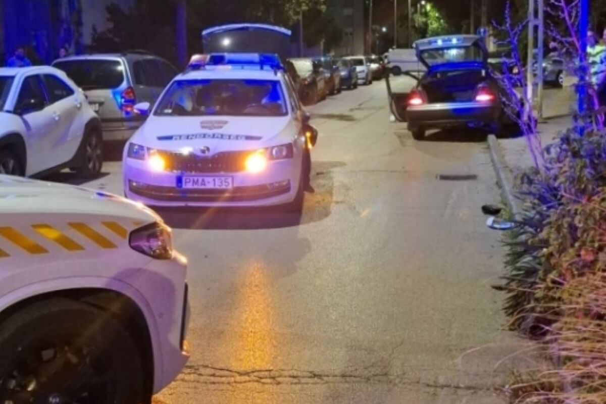 Két rendőr megsérült Székesfehérváron, amikor egy 17 éves drogos kotonszökevény beléjük hajtott