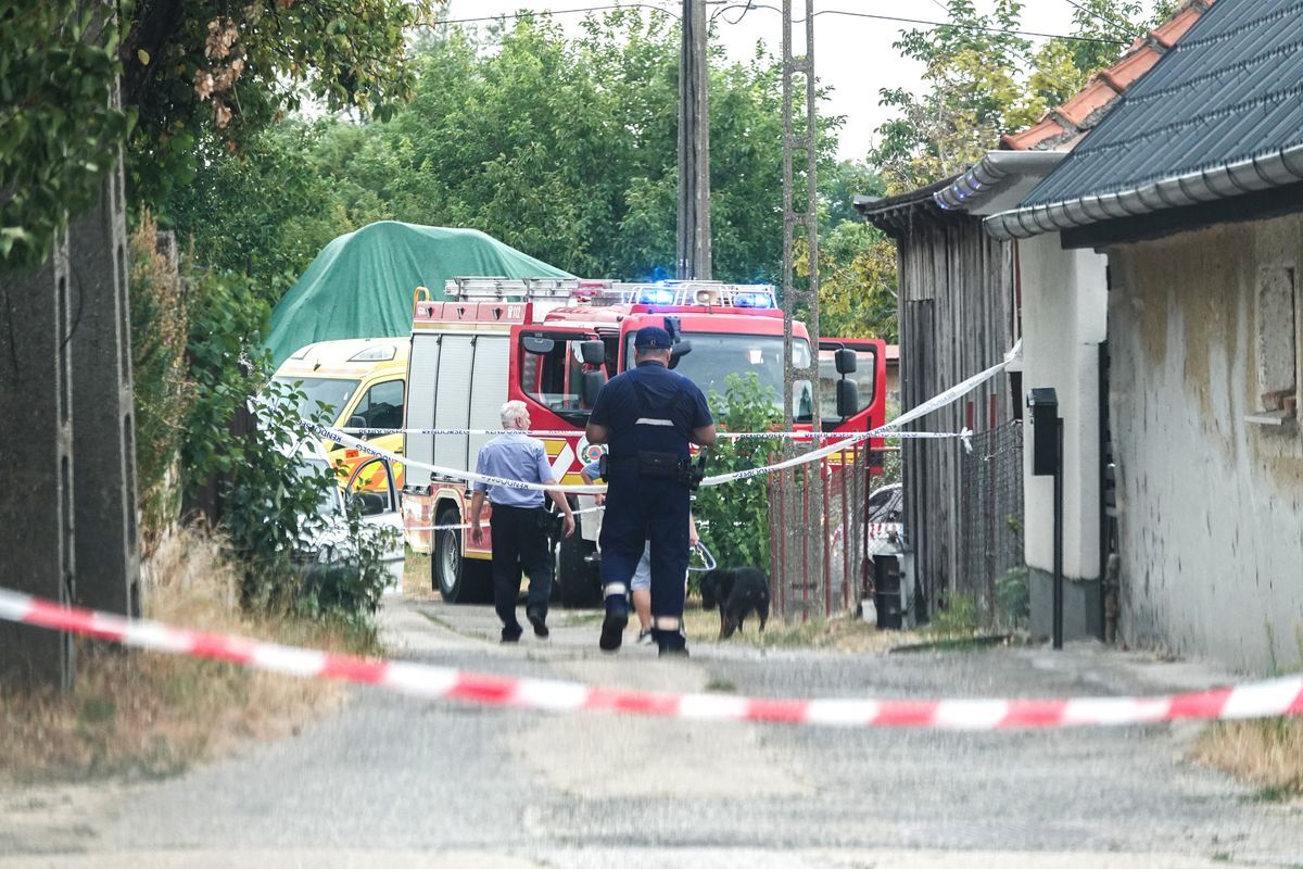 Őrizetbe vették a férfit, aki magára robbantotta a házat Öskün az összegyűjtögetett háborús lőszereivel
