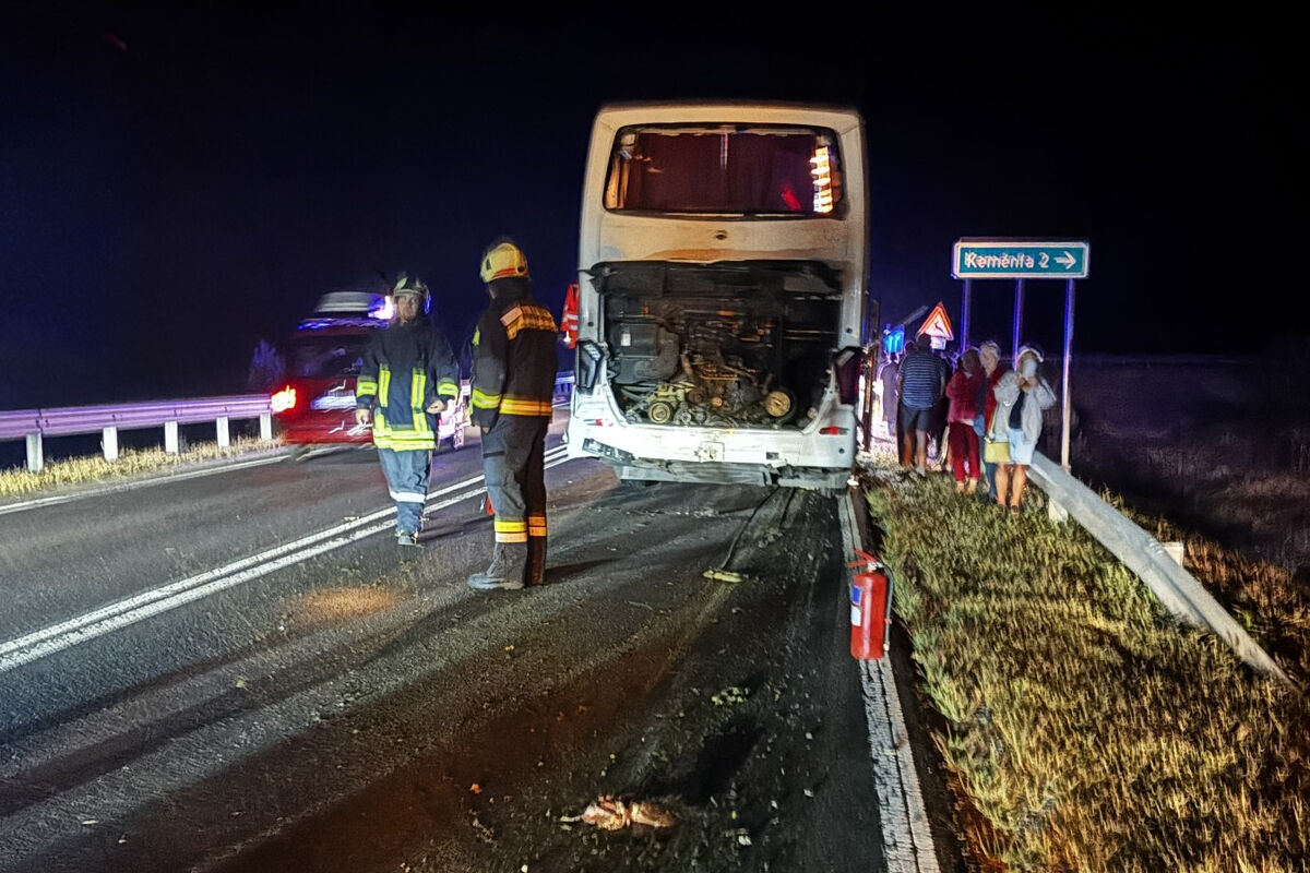 Lengyel busz balesetezett Zalalövő közelében, amikor egy juh került az úttestre