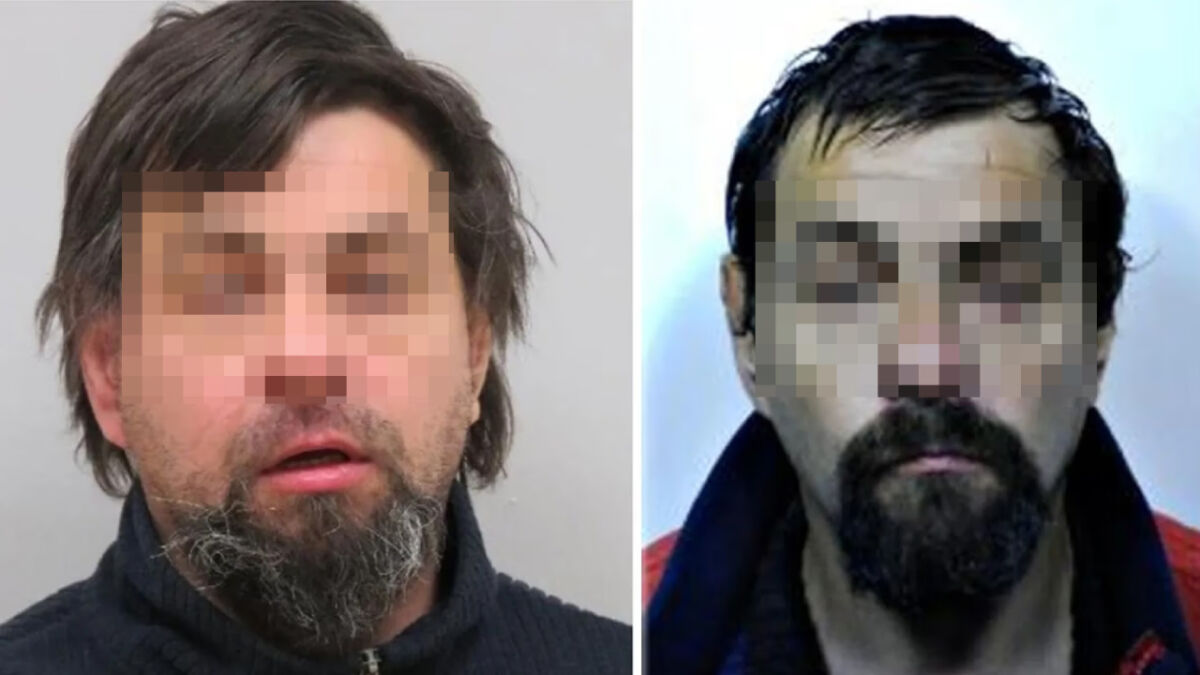 S. Zsolt a rendőrségi körözési fotókon.